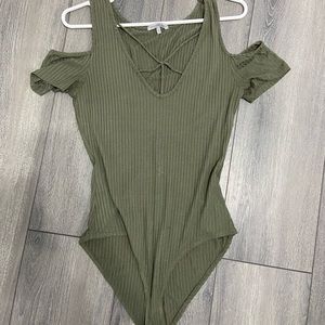 Green bodysuit